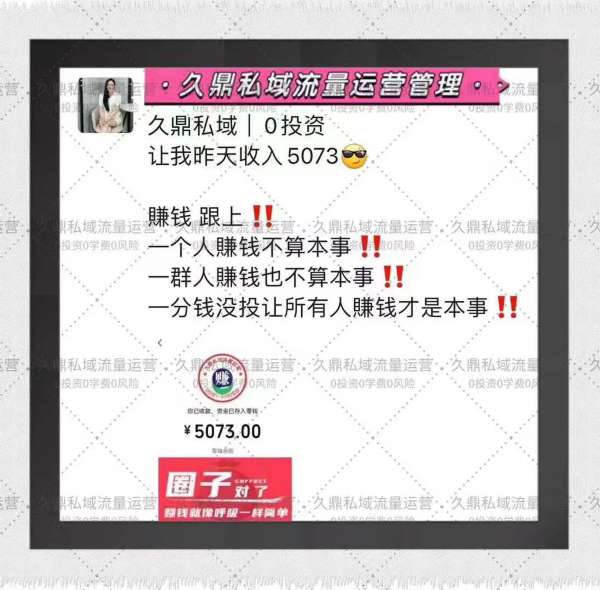 洛阳久鼎私域市场情况深度解析