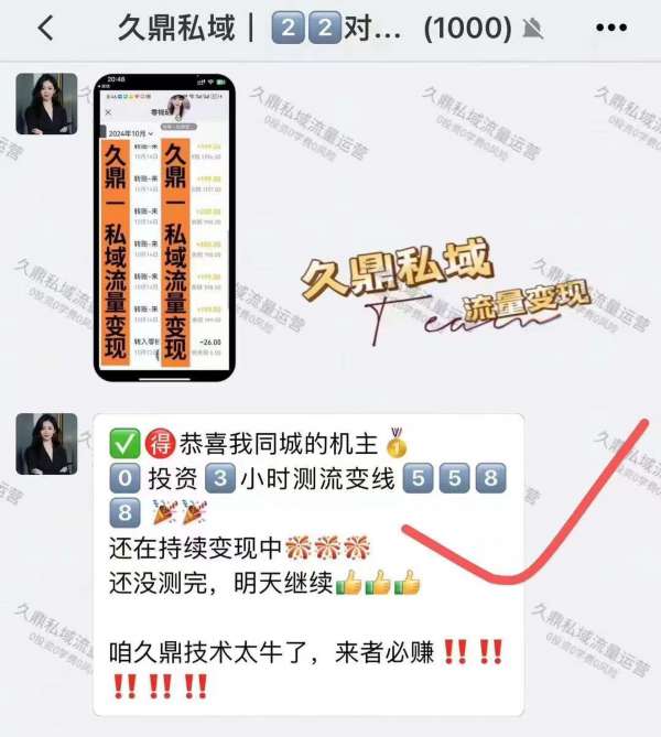新芜的久鼎私域团队，丰富的经验与卓越的成就